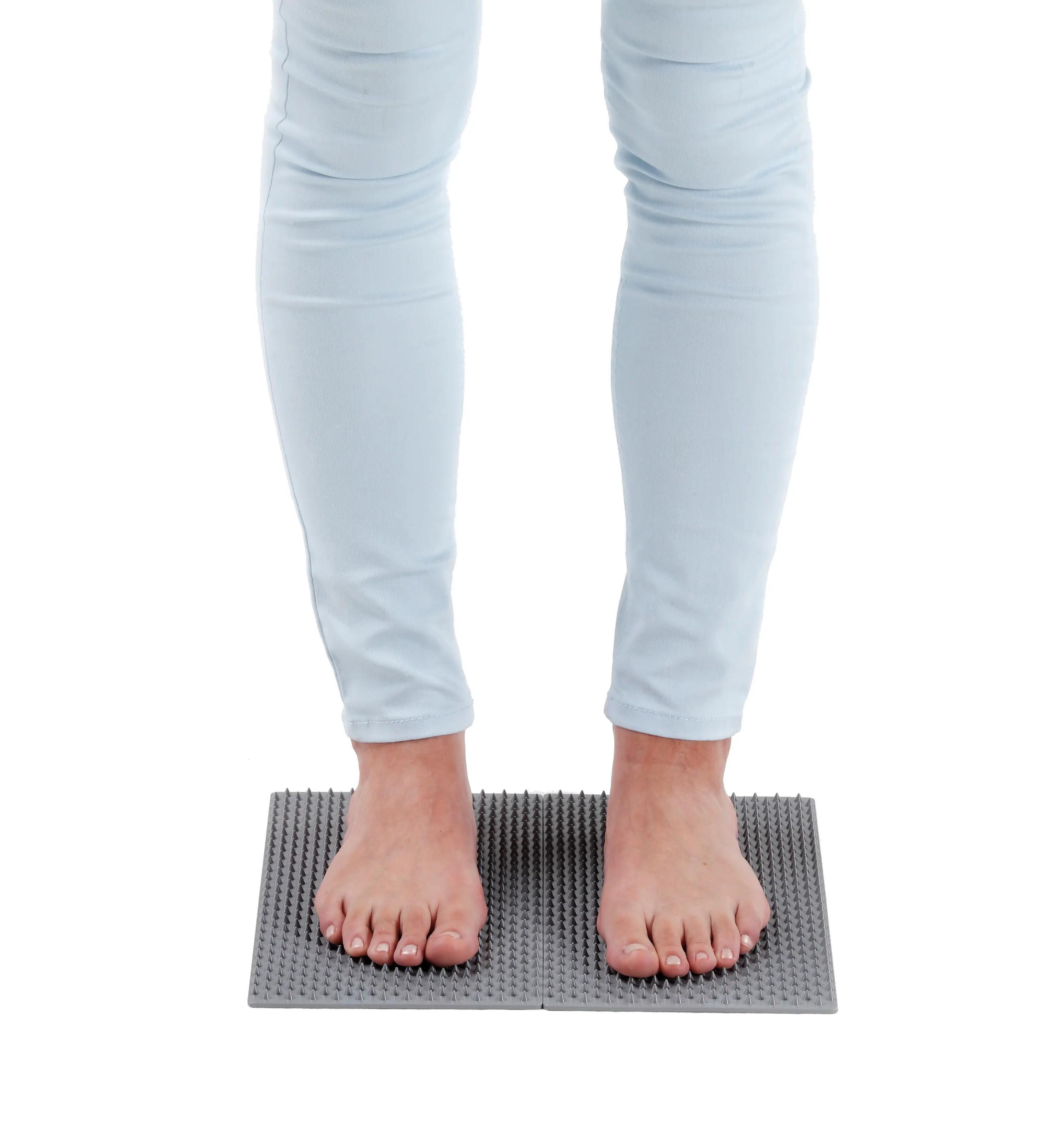 Gymnic Aku Mat Pro Tappetino agopressione 2 pz grigio riflessologia plantare 2/7