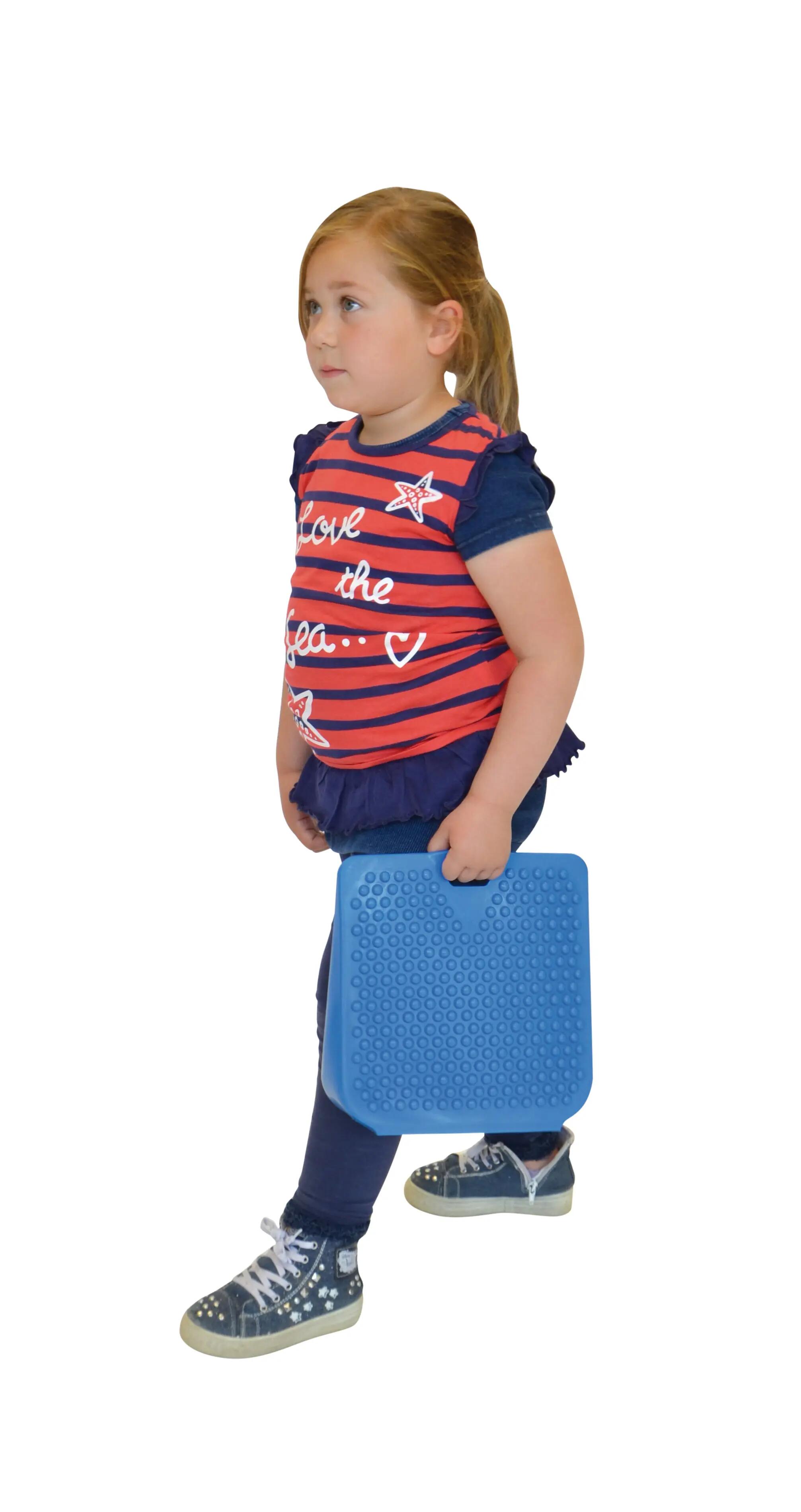 Gymnic Movin' Sit Jr. Cuscino posturale a cuneo bambini blu 6/9
