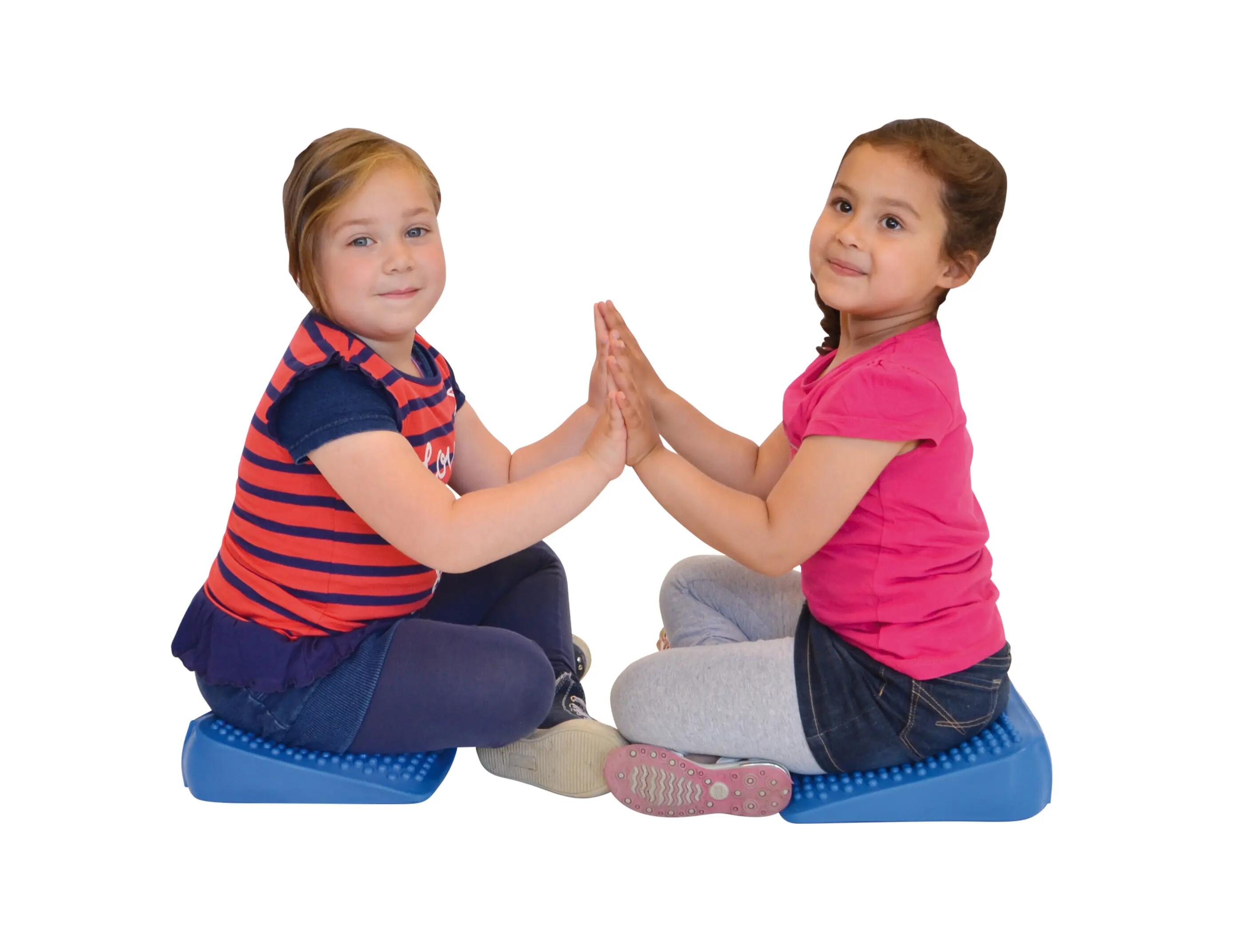 Gymnic Movin' Sit Jr. Cuscino posturale a cuneo bambini blu 5/9