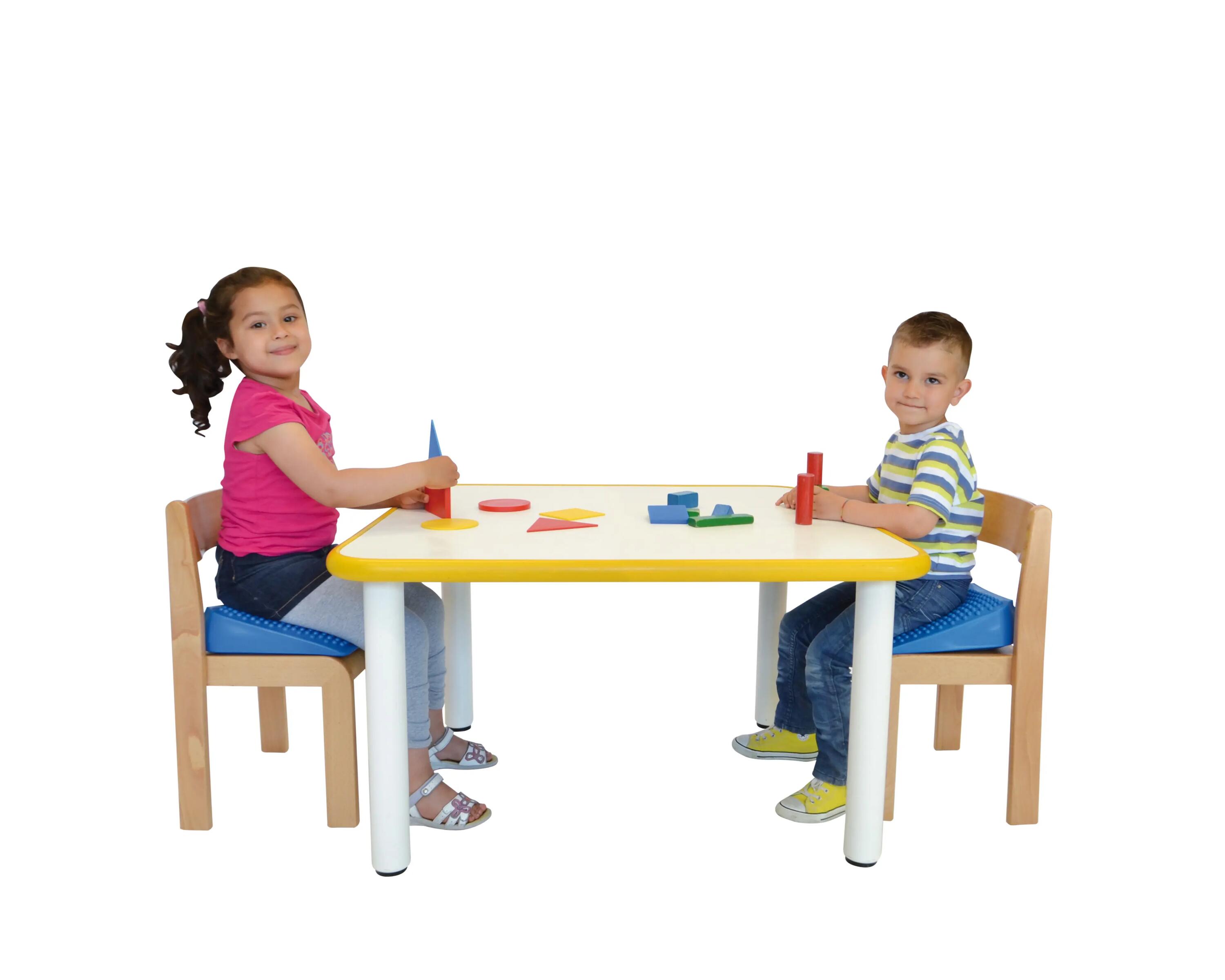 Gymnic Movin' Sit Jr. Cuscino posturale a cuneo bambini blu 2/9