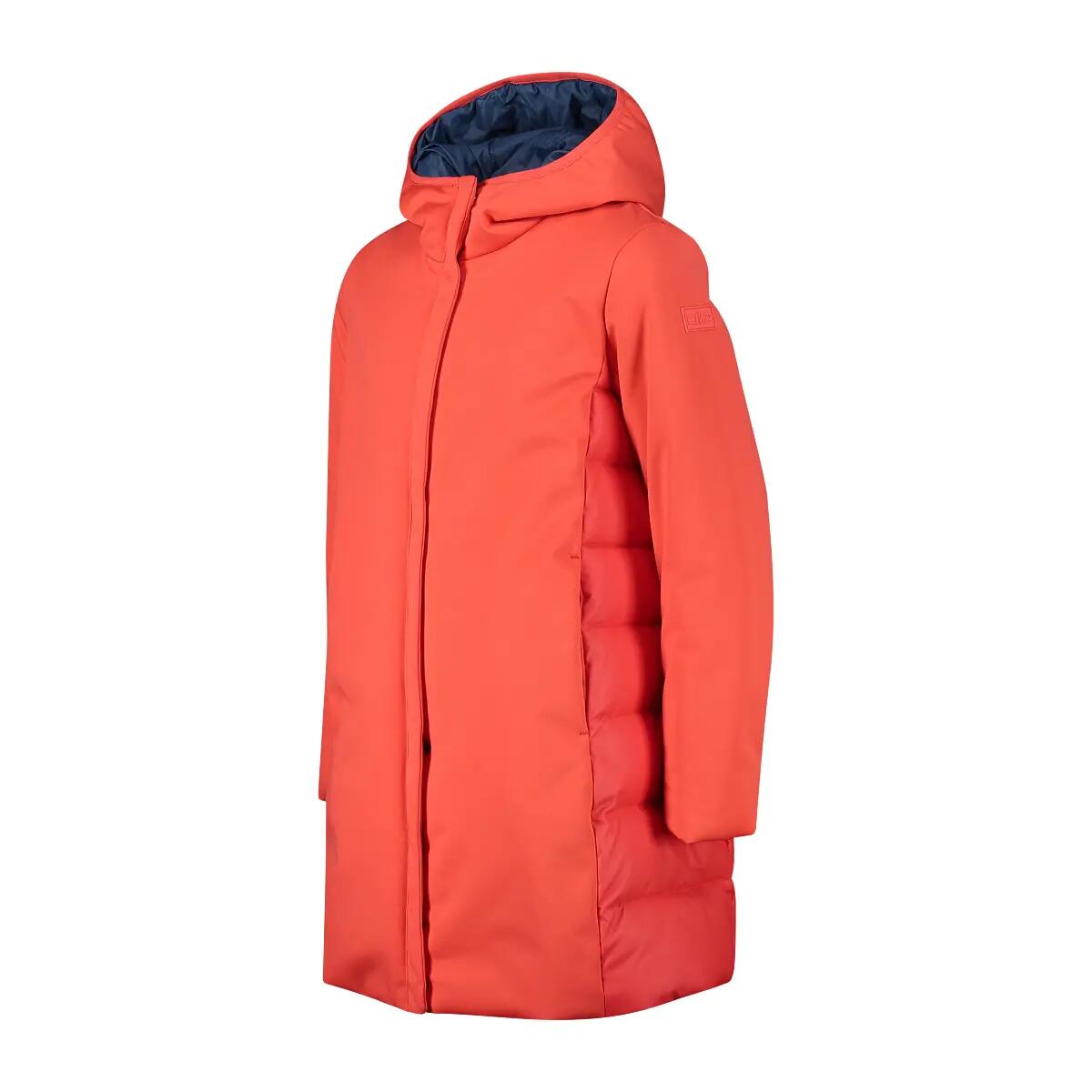 Mädchen-Daunenjacke  mit Kapuze CMP 3/4