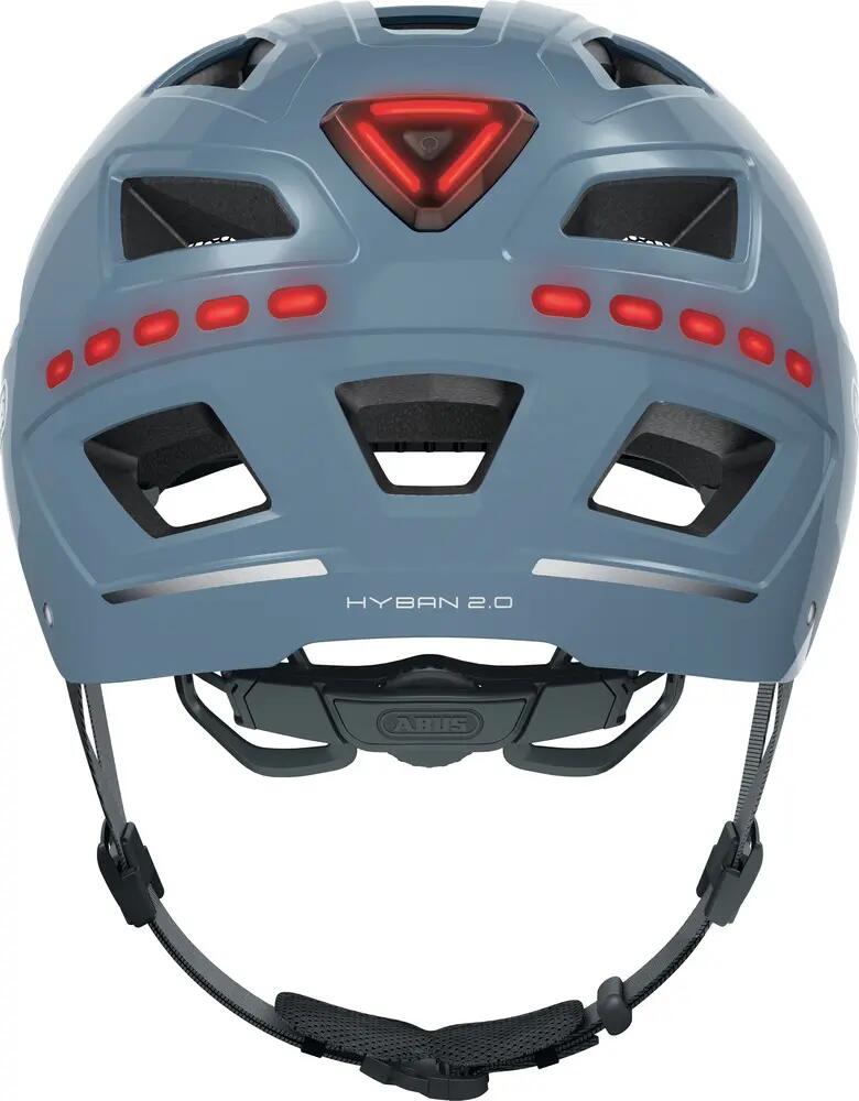 Casco ciclista Hyban 2.0 LED Signal Glacier 6/7