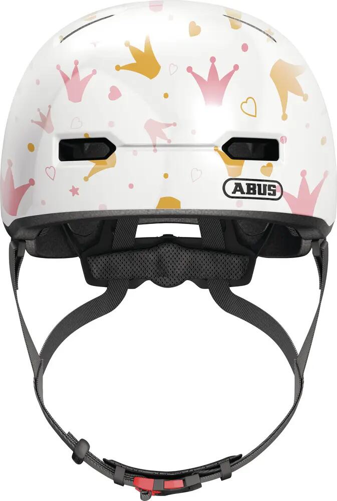Abus Skurb Kind Fietshelm - Witte Kronen (45-50 cm) 5/7