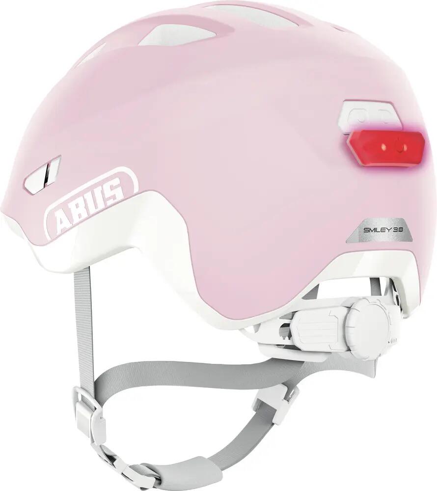 Kask rekreacyjny dla dzieci „Smiley 3.0 Ace LED”, różowy 4/6