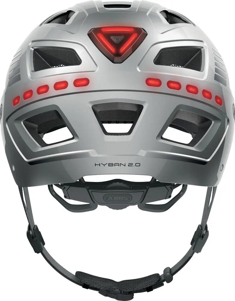Casque de vélo "Hyban 2.0 LED" argent 6/7