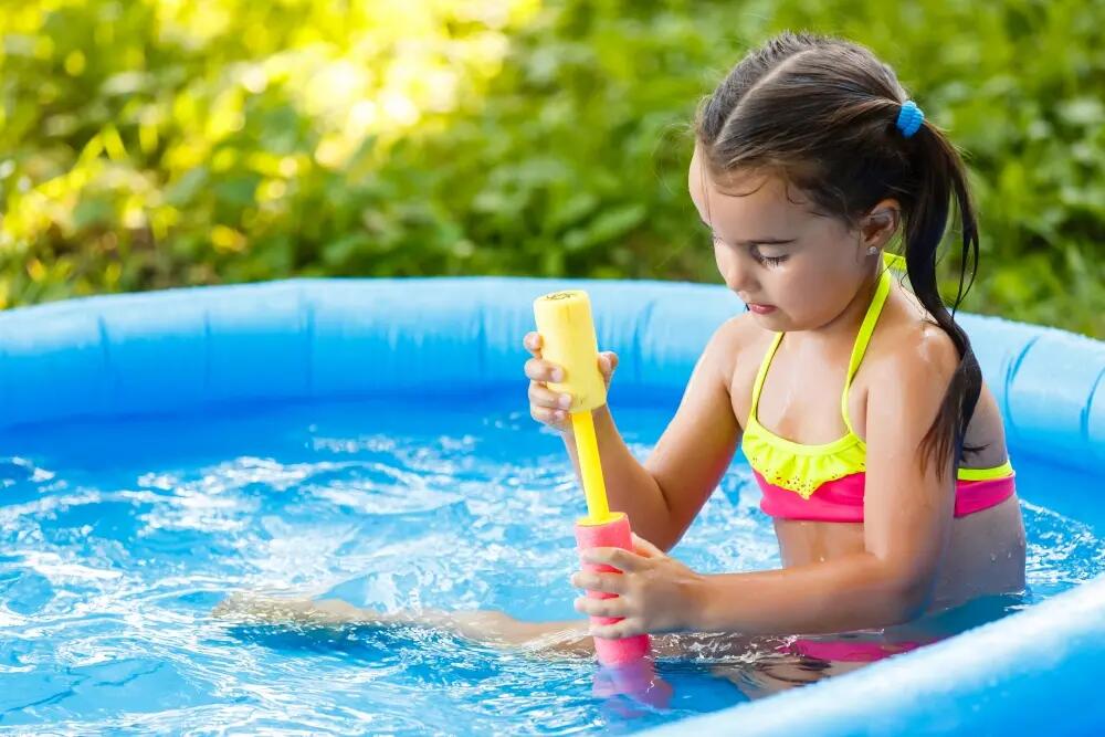 Piankowa pompka wodna do zabawy Aqua-Sport Water Pump 60cm 4/7
