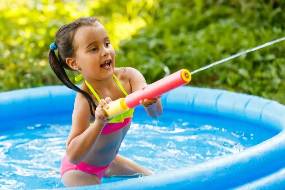 Piankowa pompka wodna do zabawy Aqua-Sport Water Pump 20cm 5/7