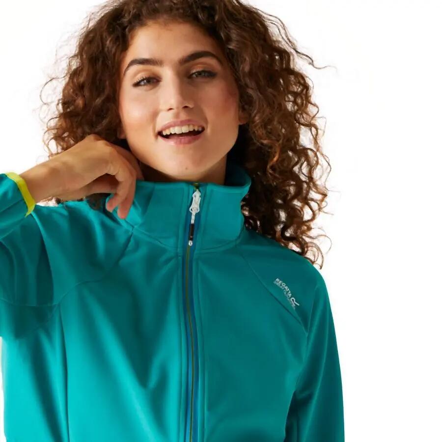 Chaqueta de senderismo softshell para mujer Regatta Bourda 2/6