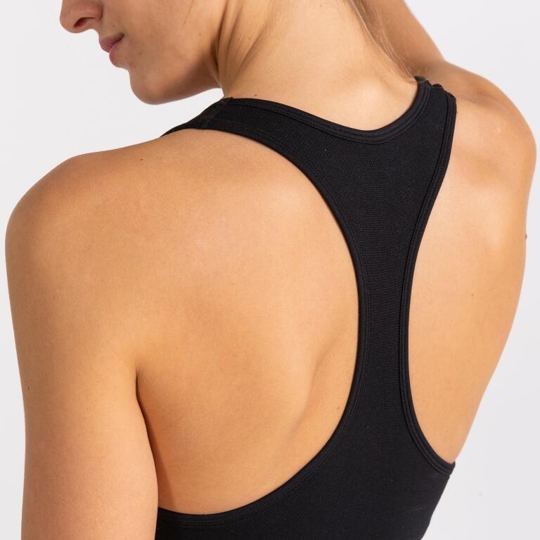 Camiseta Tirantes Fútbol Mujer Joma Brama Classic Negro 5/6
