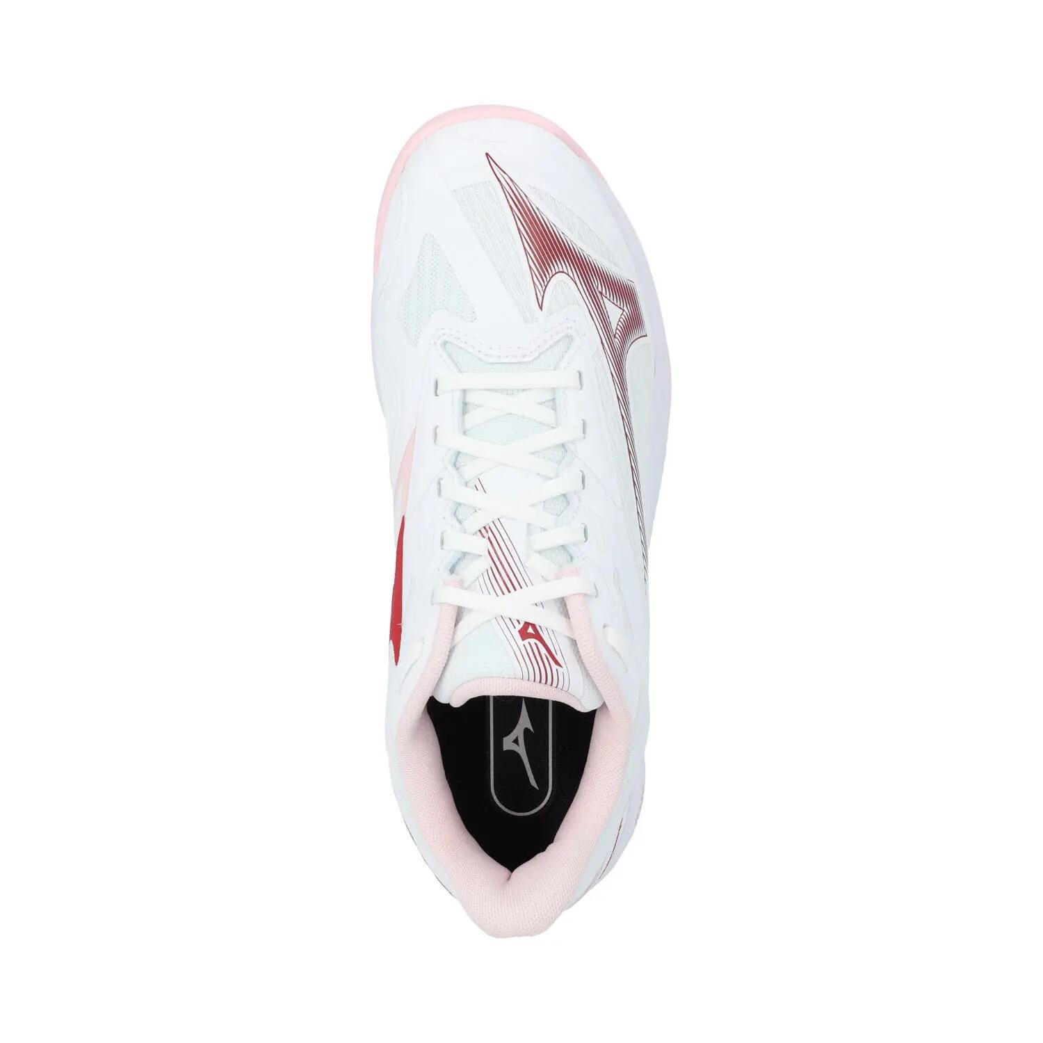 Mizuno Wave Exceed Court All Court Branco/rosa Mulher 61ga2519 5/6