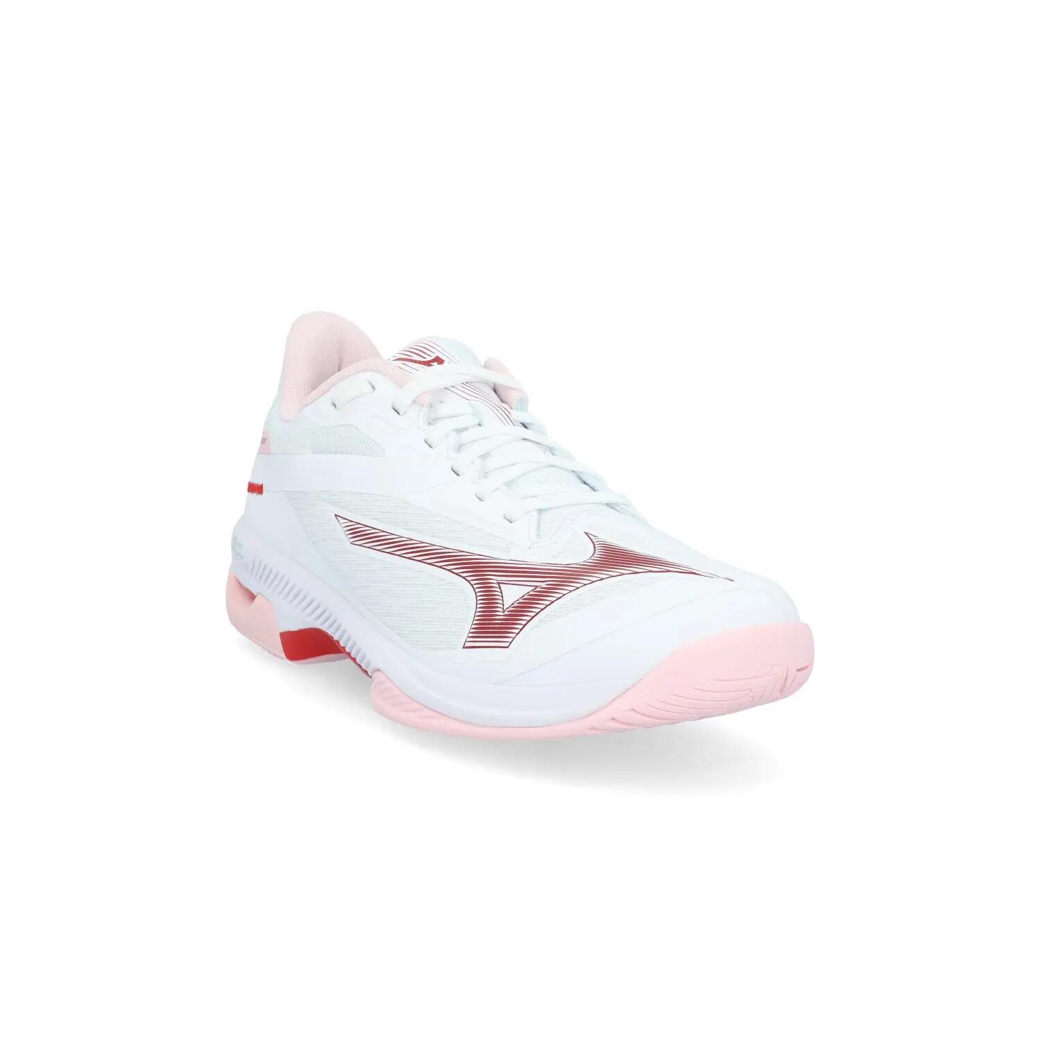 Mizuno Wave Exceed Court All Court Branco/rosa Mulher 61ga2519 2/6
