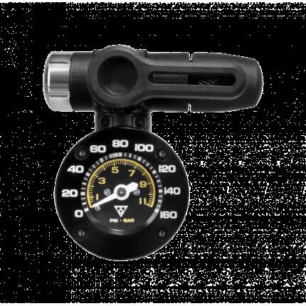 Topeak Pumpenmanometer Shuttle Gauge 2, Schwarz