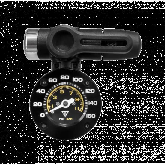 Topeak Pumpenmanometer Shuttle Gauge 2, Schwarz