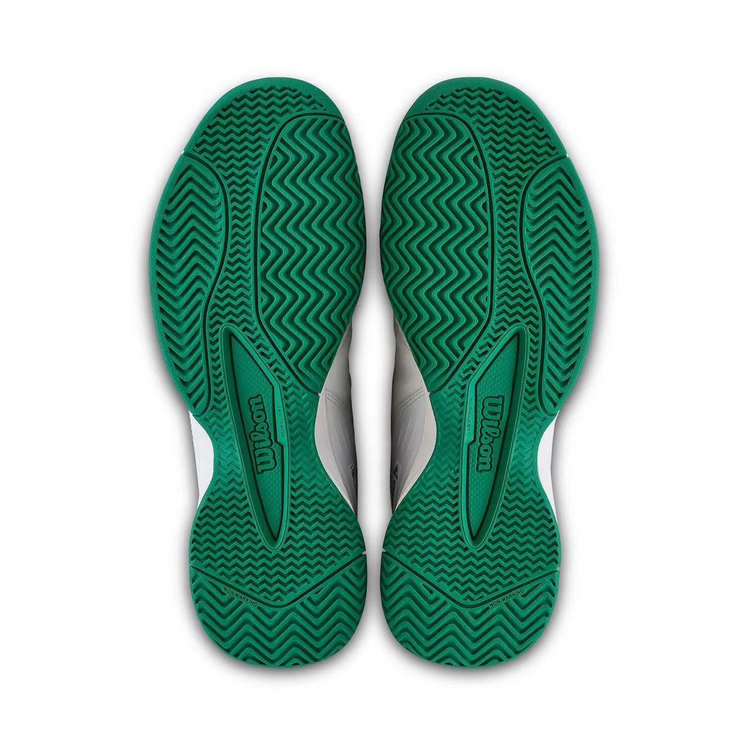 Wilson Rush Pro L Blanc/vert Junior 6/7