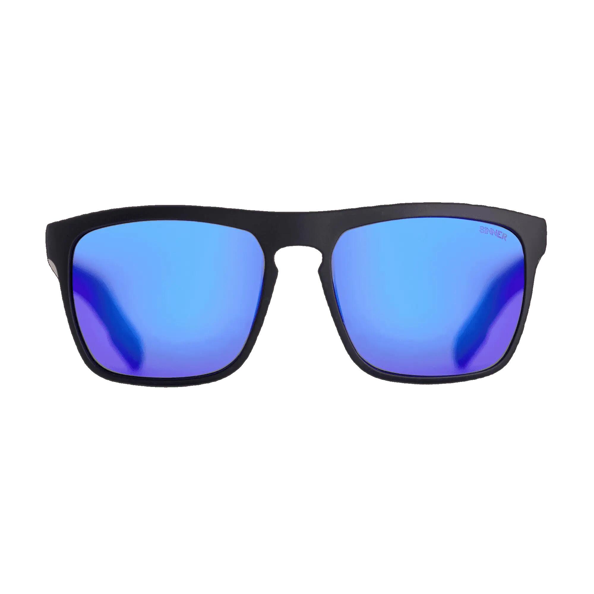 Lunettes de soleil homme Noir mat 2/5