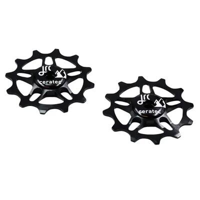 Jrc 12t keramische derailleurwieltjes voor sram axs zwart