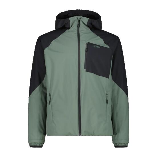Jacke Bergwandern Herren Man Jacket Zip - khaki