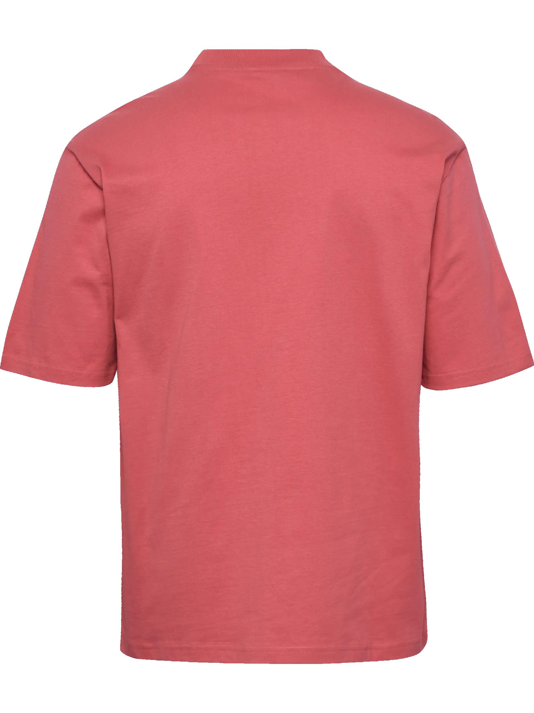 hummel Premium T-shirt korte mouw in biologisch katoen, ruimvallend – MINERAL 2/5