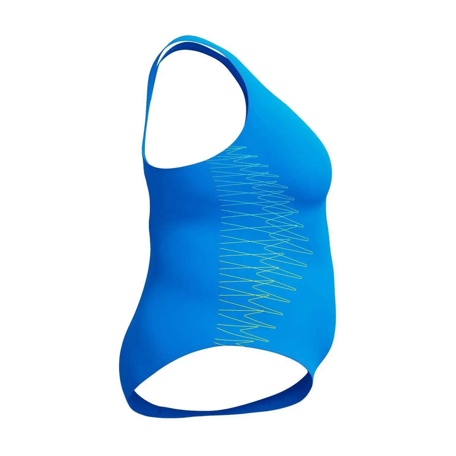 Maillot de bain galbant Speedo Eco Enduraflex Placement Medalist +size Bleu 7/7
