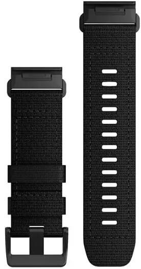 Garmin Correas De Reloj Quickfit 26 Nailon Negro Táctico 2/2