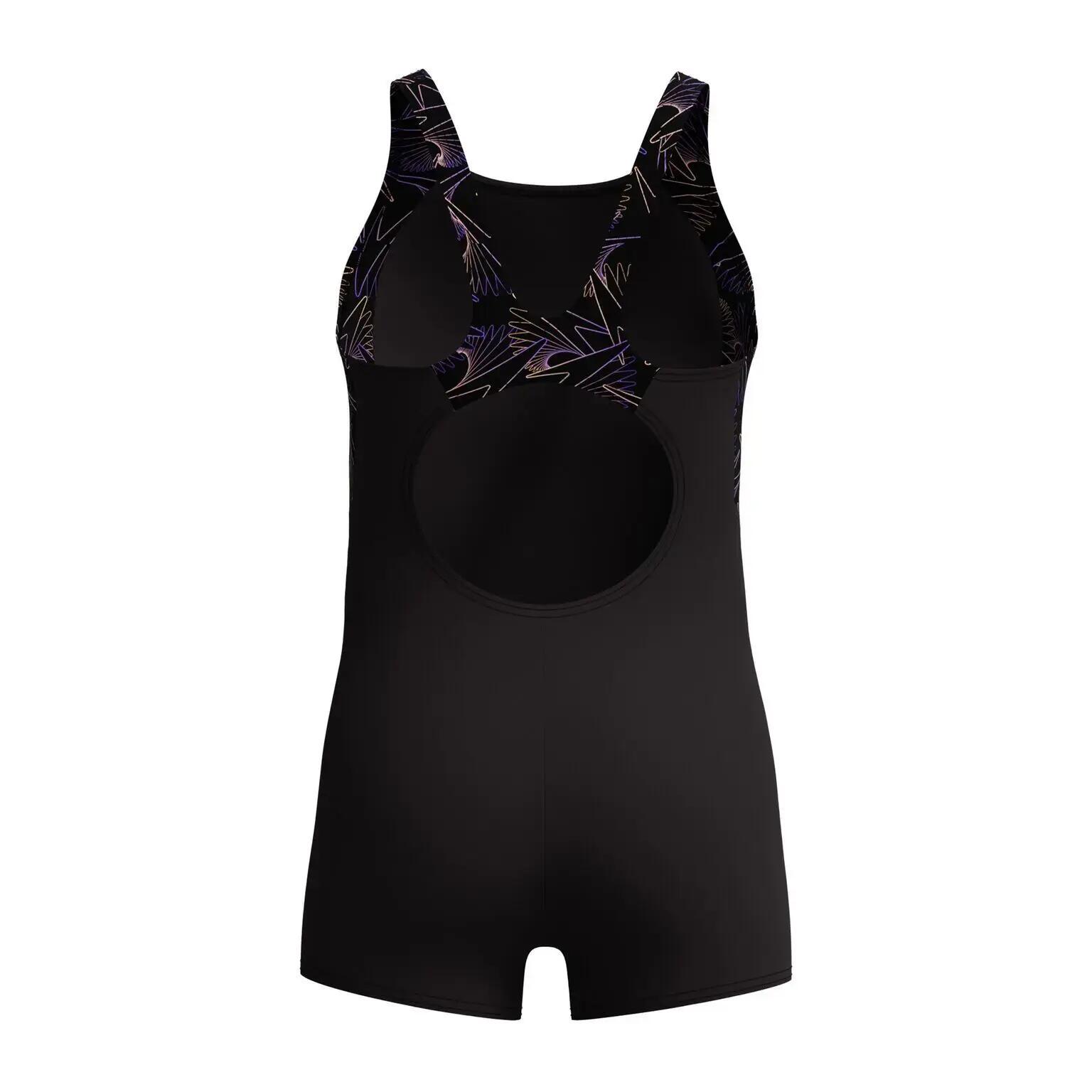 Maillot de bain 1 pièce fille Speedo H-boom Splice Legsuit 6/7