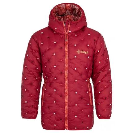 Manteau matelassé d'hiver pour fille Kilpi Damia-jg rouge