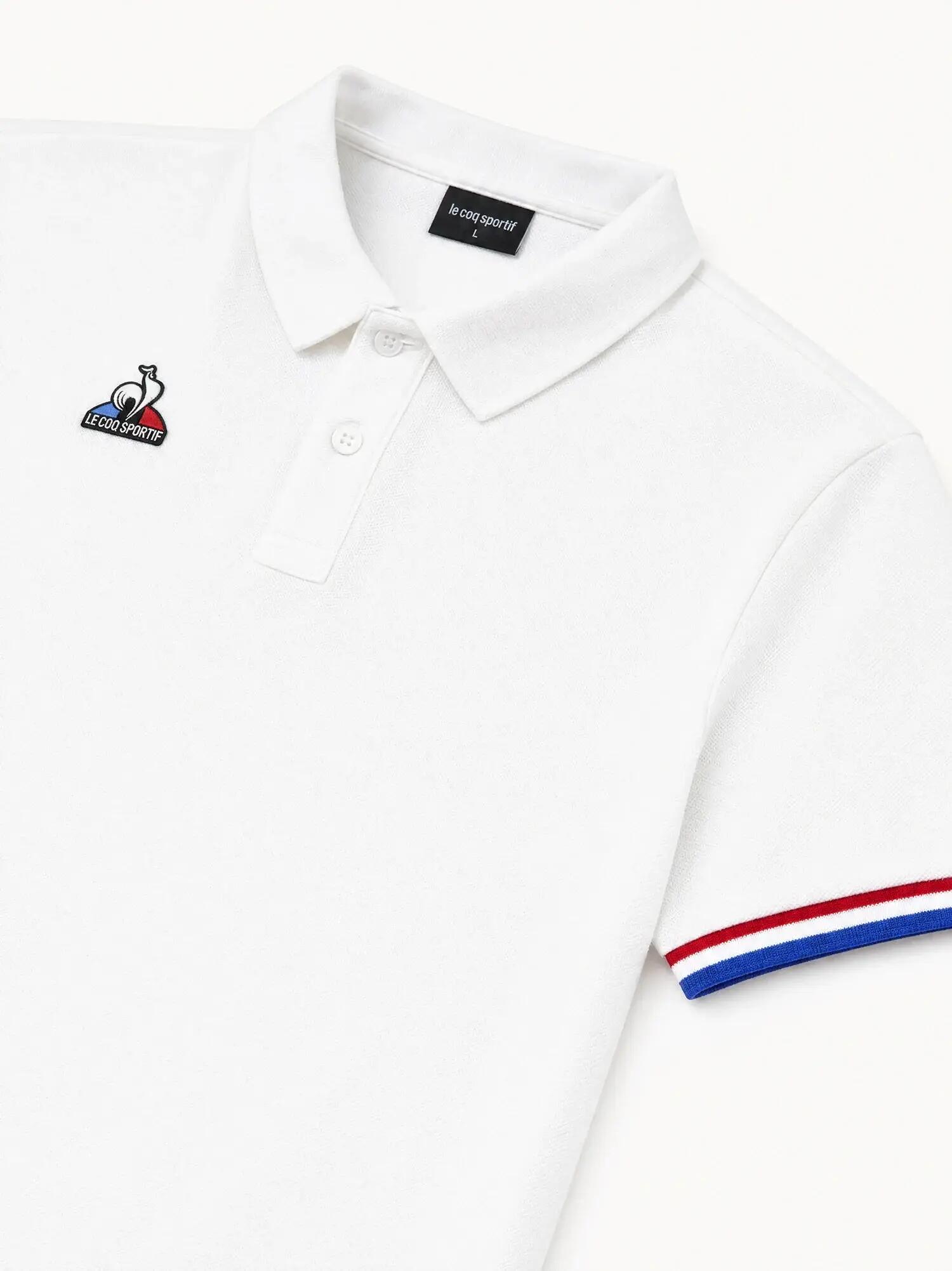 Polo avec détails tricolores 4/5