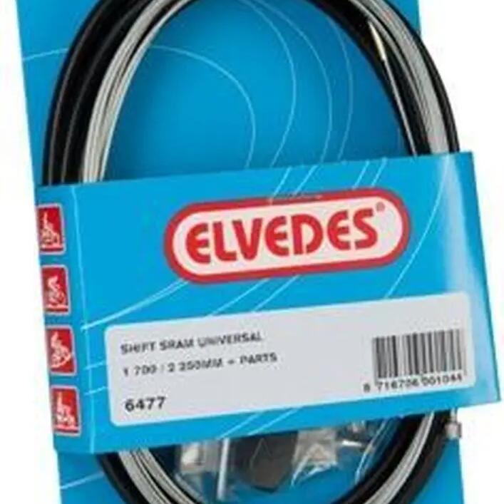 Elvedes SRAM Universal Gear Cable Set 1700 2250mm - Black