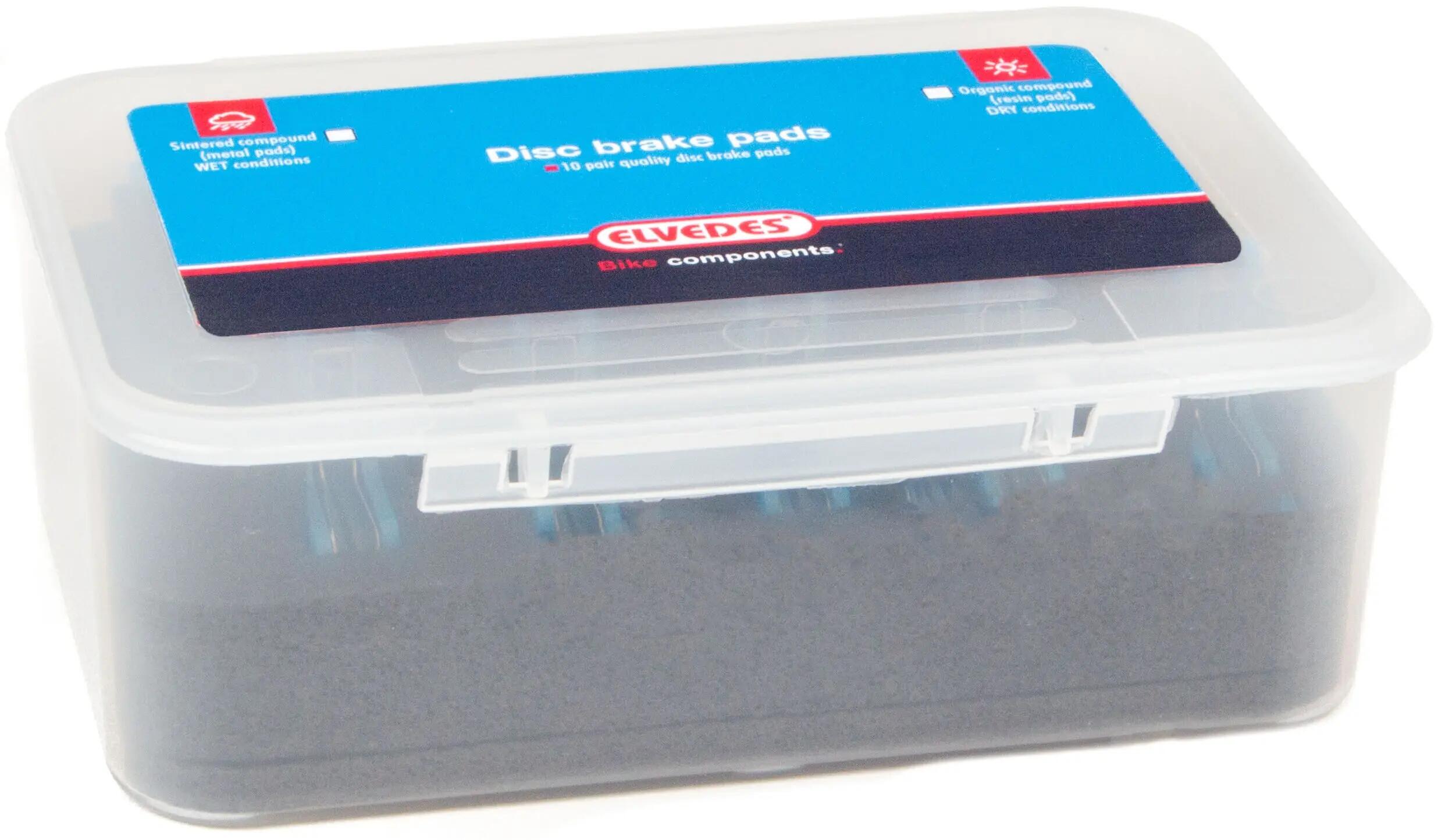 Par de 10 pastillas de freno metálicas para bicicletas Elvedes SRAM Guide / Avid 2/3