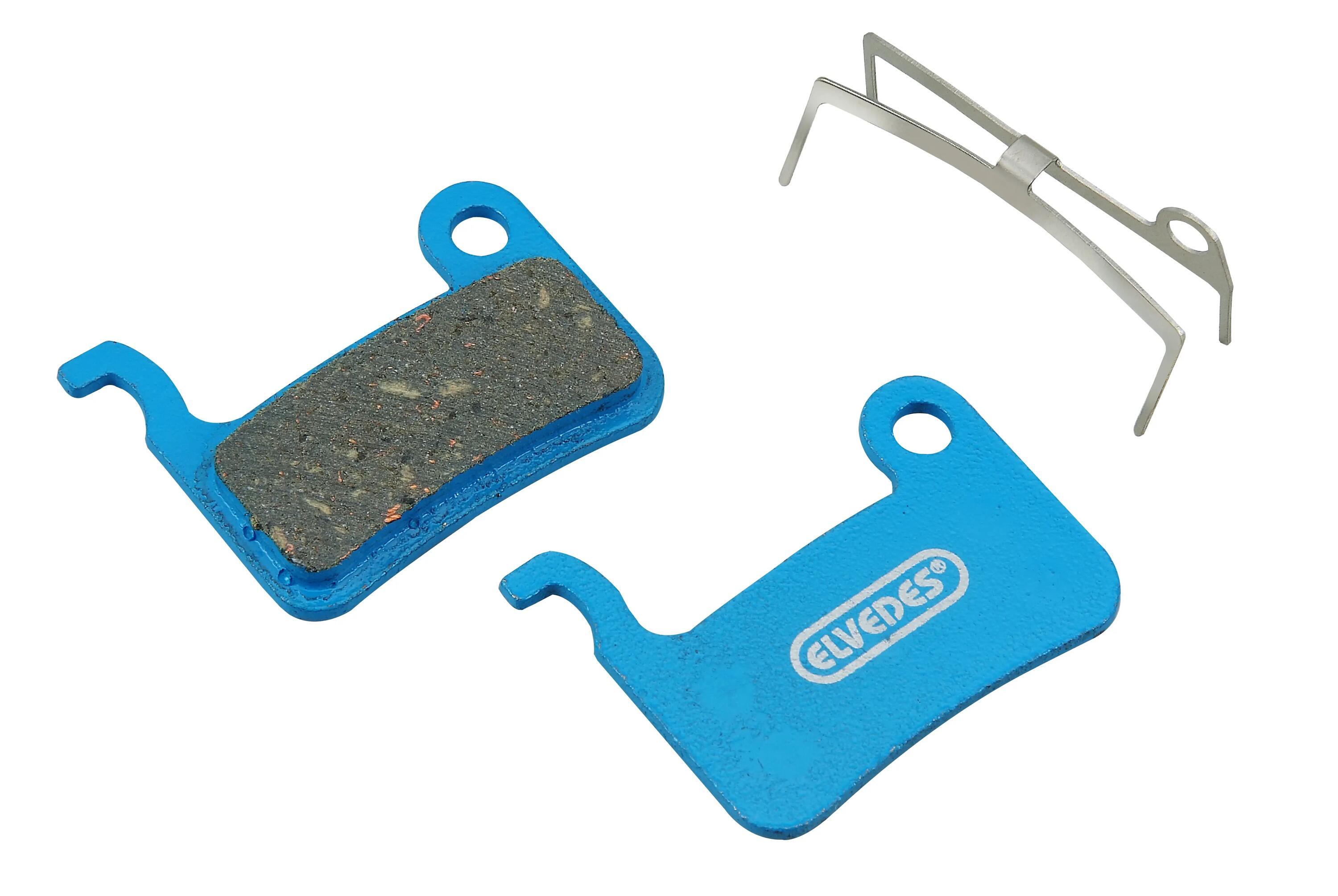 Paar Bremsbeläge Fahrrad organic Elvedes Shimano BR-M535, M545, M585, M595, M601 2/5
