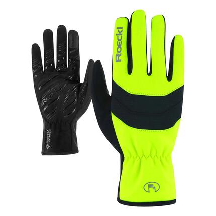 Fahrradhandschuhe wärmend atmungsaktiv reflektierend Unisex - Raiano