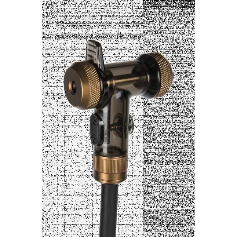 Pompe à Pied Topeak Joe Blow Tubi 2Stage (Max 160 psi / 11 bar) Noir / Or 3/7