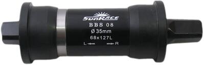 Sunrace trapas ø38mm 127mm - betrouwbare kogellageroplossing