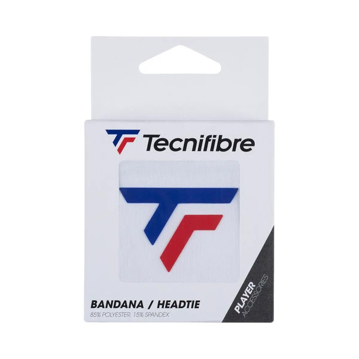 Weisses Tecnifibre Haarband 55headtie9 2/5