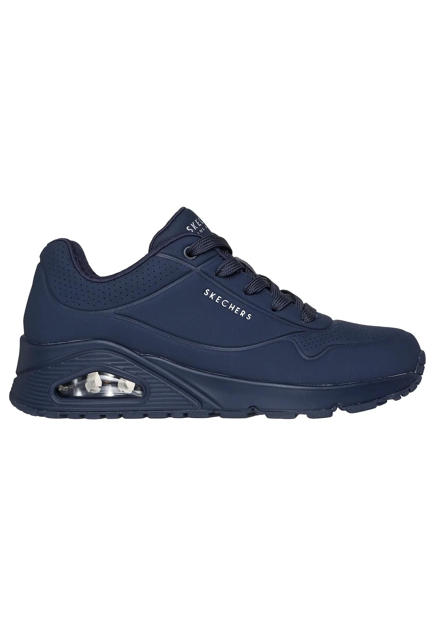 Skechers Damen UNO Stand on Air Schnürschuhe DKNV 3/7