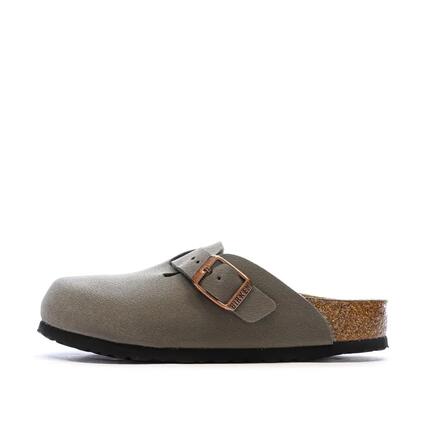 Birkenstock Boston Dziecięce Kapcie, Birkibuc Dzieci