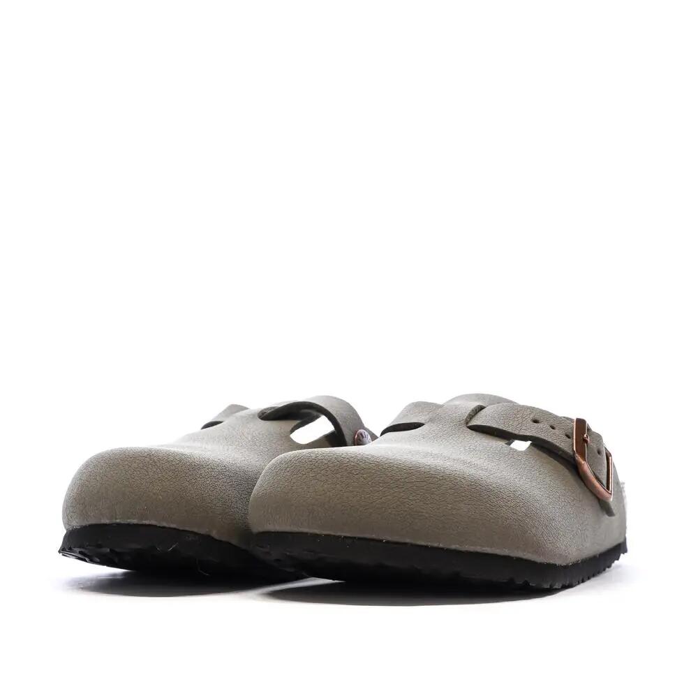 Birkenstock Boston Dziecięce Kapcie, Birkibuc Dzieci 7/7