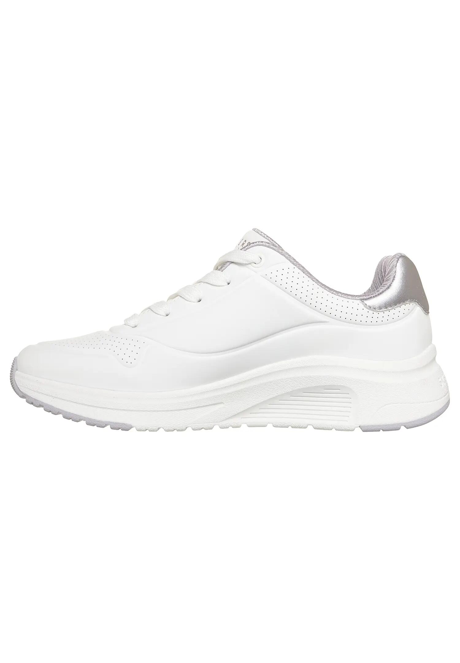 Zapatillas Donna Skechers Uno Lite 2 Bianco 5/5