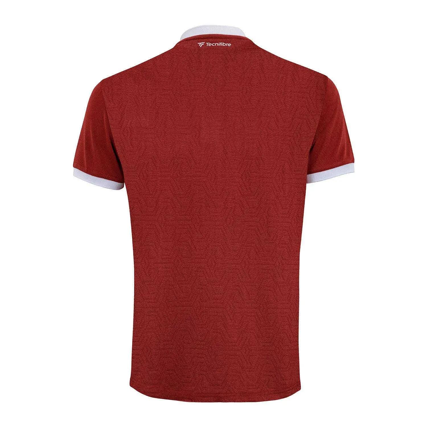 POLO TECNIFIBRE TEAM MESH CARDINAL 22MEPOCR3 JUNIOR 10/12 2/3