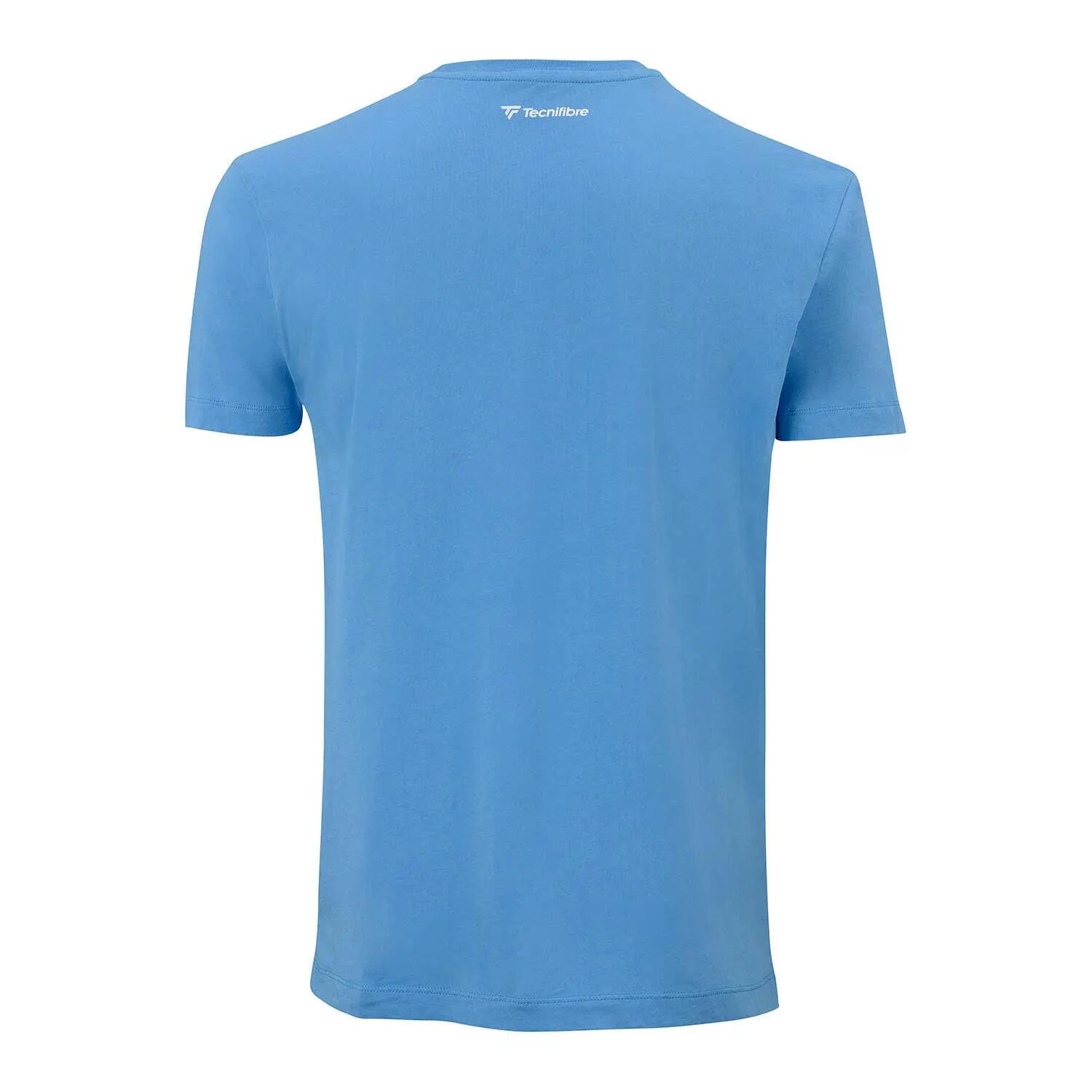 CAMISETA TECNIFIBRE TEAM COTTON AZUR 22COTEAZ3  XS 3/3