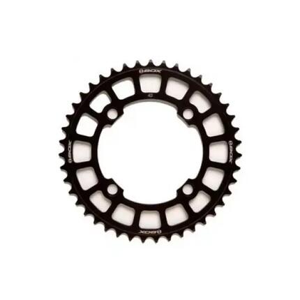 Alu-Krone 4 Schrauben dia Box Two 6061 104mm 3/32