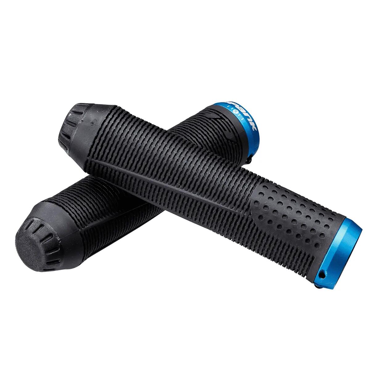 Spike 33 Lock On Grips - Noir/Bleu 2/2