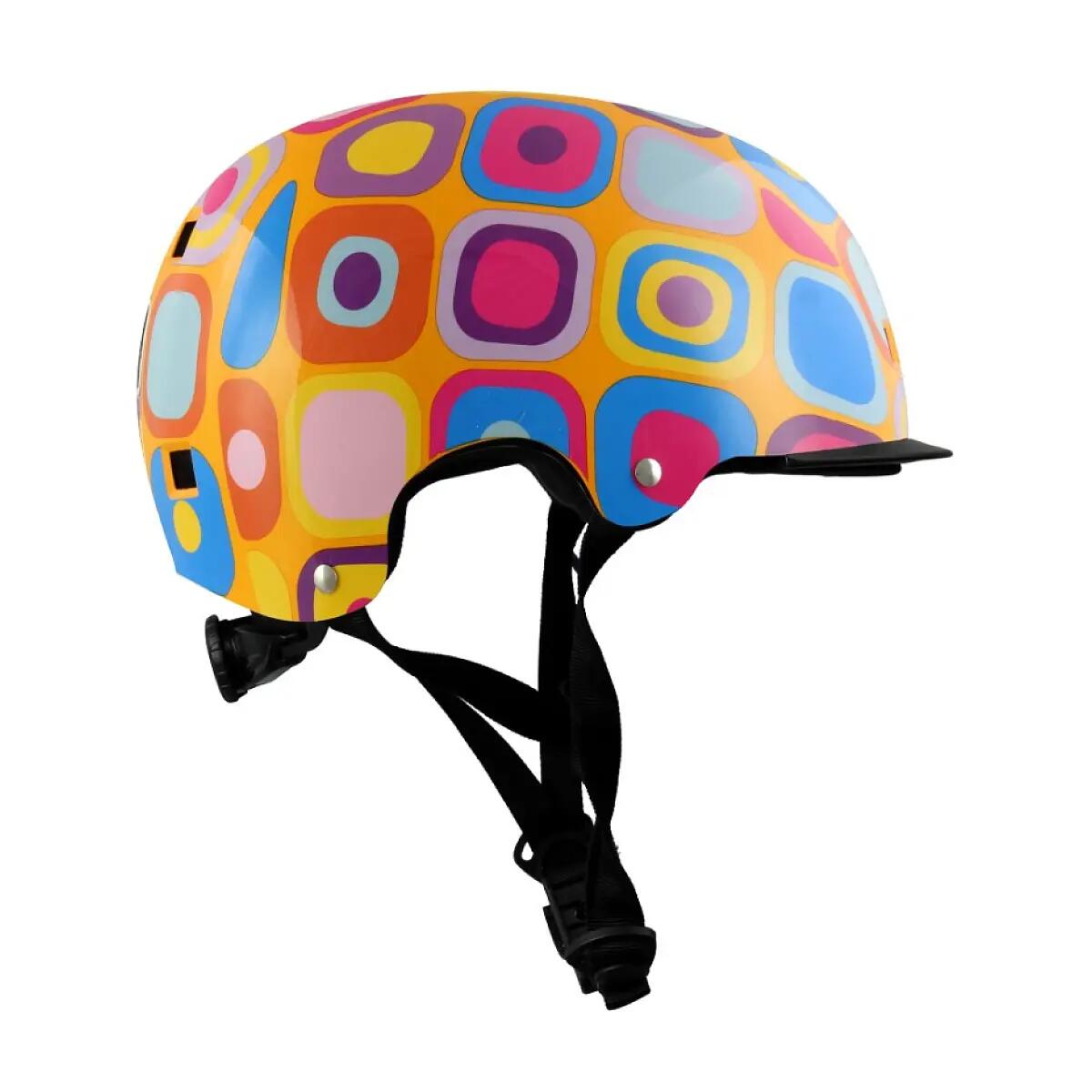 Casque vélo ply by Roces pop+ kandinsky 55-48cm 1/1