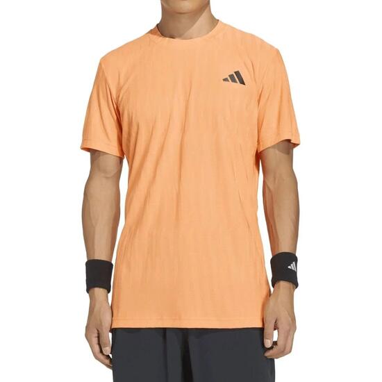 T-shirt - Tennis - Homme - slim climacool+ airchill freelift - orange