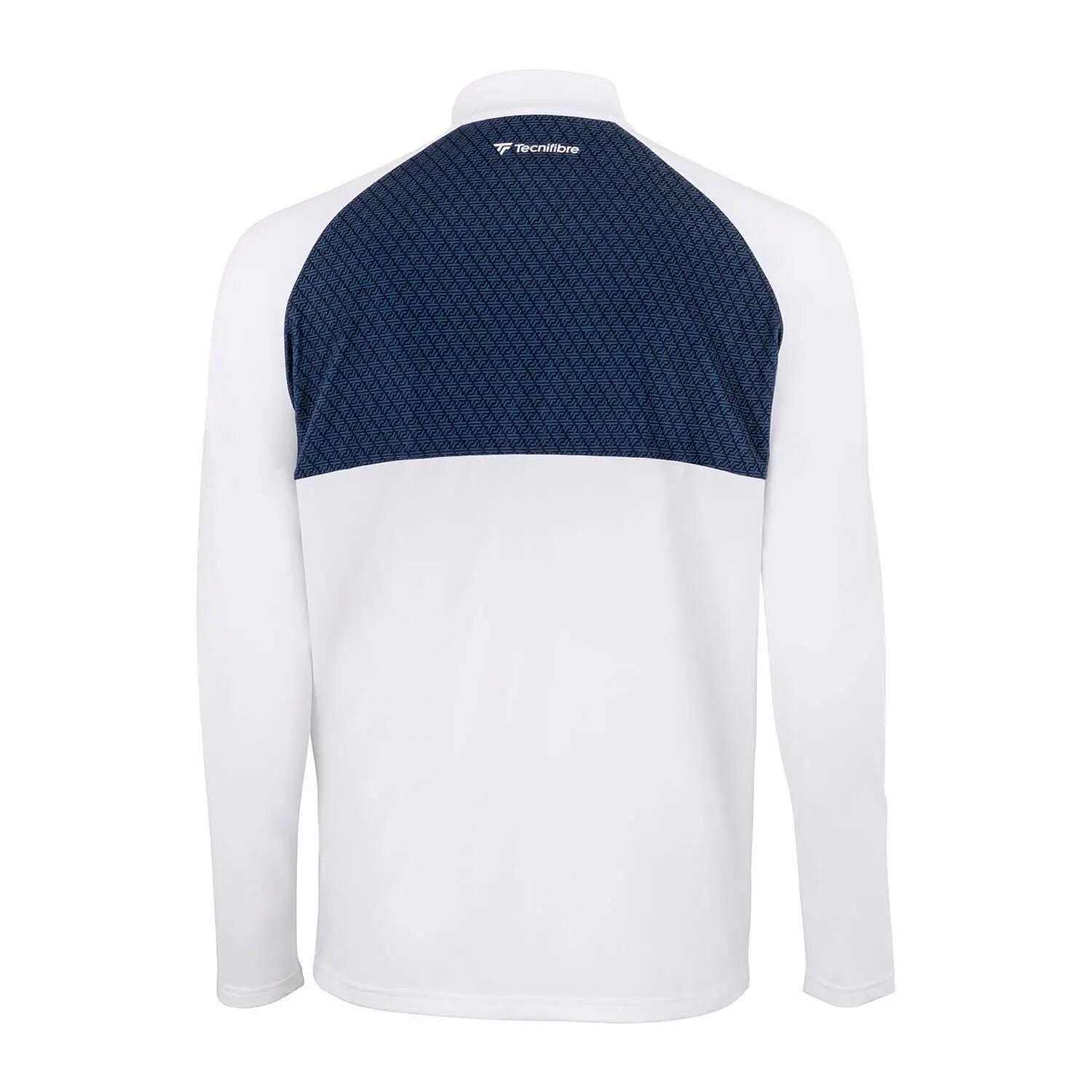 CHAQUETA TECNIFIBRE THERMO ZIPPER 2023 21THZIP23 BLANCO XS 2/4