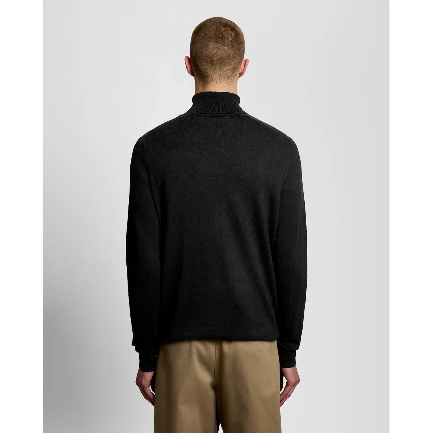 Rollkragenpullover aus Merino-Baumwolle Lyle & Scott 5/7
