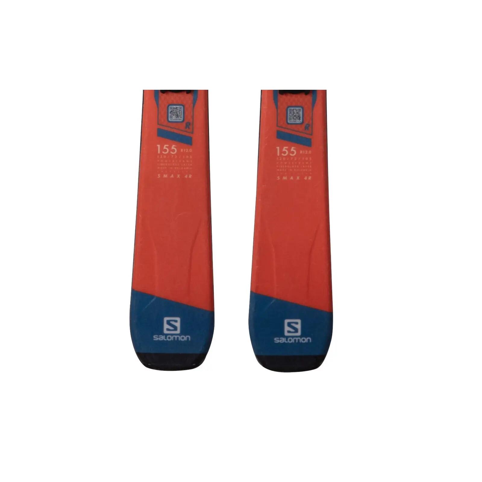 RECONDITIONNE - Ski Salomon S Max 04 R + Fixations 4/4