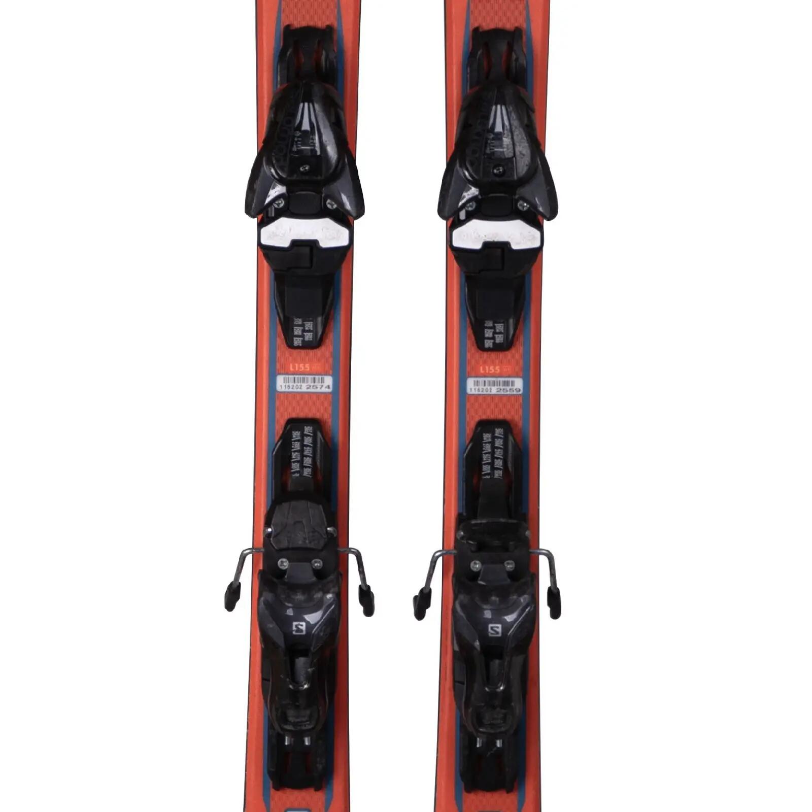 RECONDITIONNE - Ski Salomon S Max 04 R + Fixations 3/4