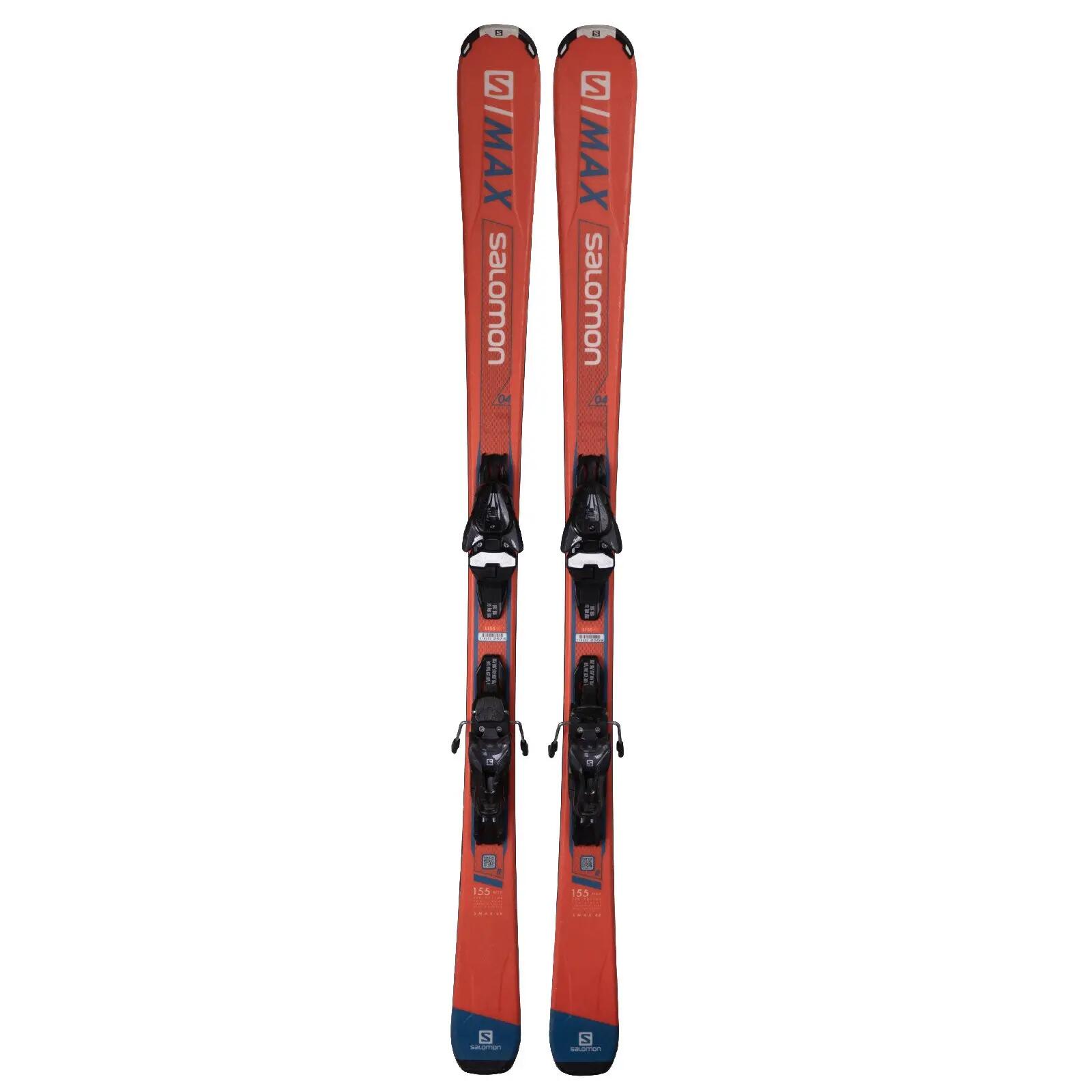 RECONDITIONNE - Ski Salomon S Max 04 R + Fixations 2/4