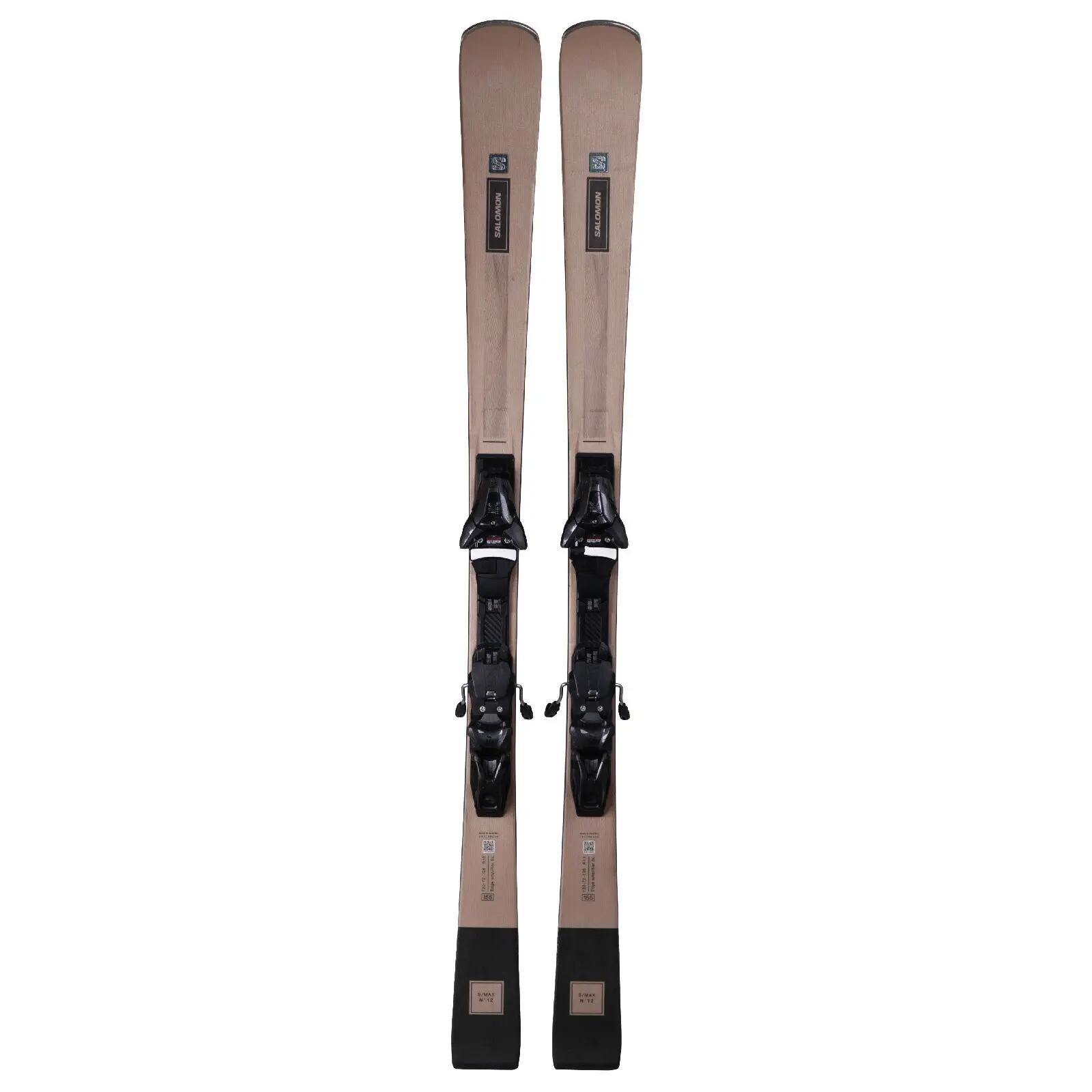 RECONDITIONNE - Ski Salomon S Max N°12 + Fixations 2/4